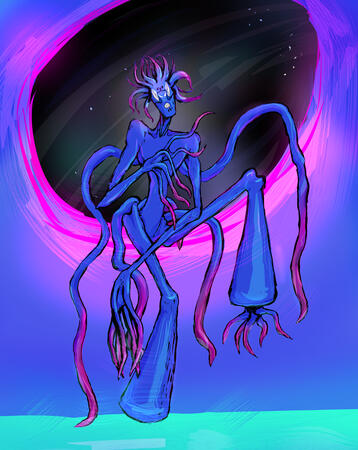 Doctor Kshasu, an ehhah, from Windwood Syndrome post-canon