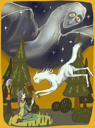 A mythological scene from Fuck Them Over Like An Elf